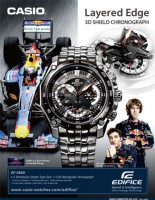 CASIO EF 550 - Formulá 1 Sebastian Vettel